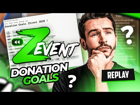 On fait les DONATION GOALS du ZEvent 2020 !