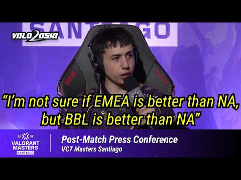 BBL Esports (FUR vs. BBL) | VALORANT Masters Santiago | Post-match Press Conference