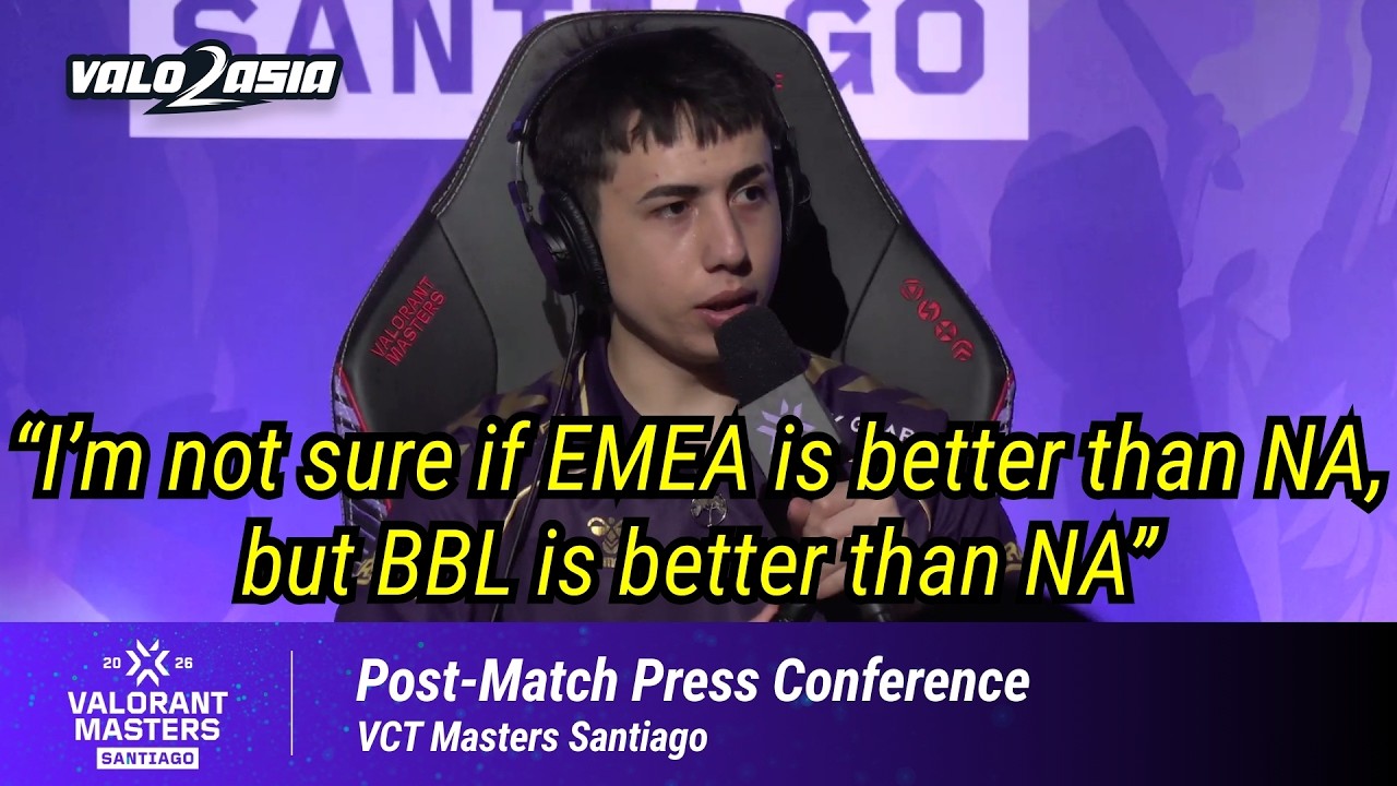 BBL Esports (FUR против BBL) | VALORANT Masters Сантьяго | Послематчевая пресс-конференция