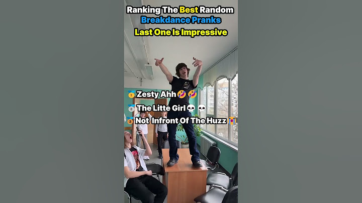 Ranking Funny Breakdance Prank