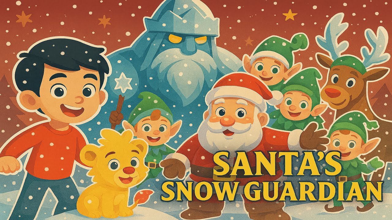 Max vs. The Giant Snow Guardian! Christmas in Danger!🎅