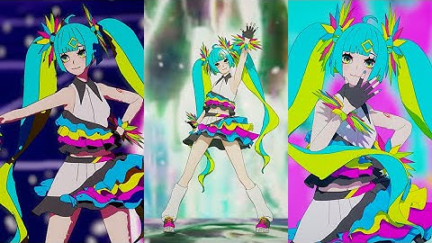 【MMD Anime Style】 Catch the Wave 【初音ミク Wave Catcher】