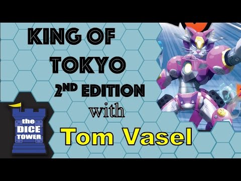 King of Tokyo 2nd Edition Review - with Tom Vasel