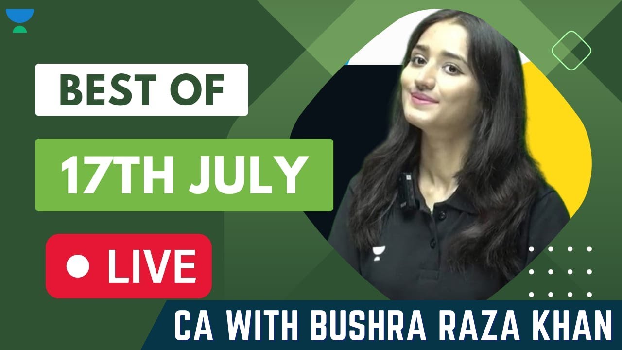 Daily Current Affairs [17th July 2023] | CA by Bushra Raza Khan - YouTube