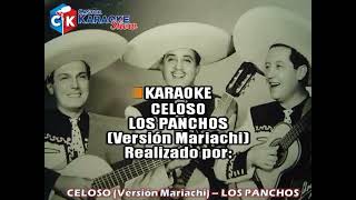 karaoke celoso version mariachi   los panchos