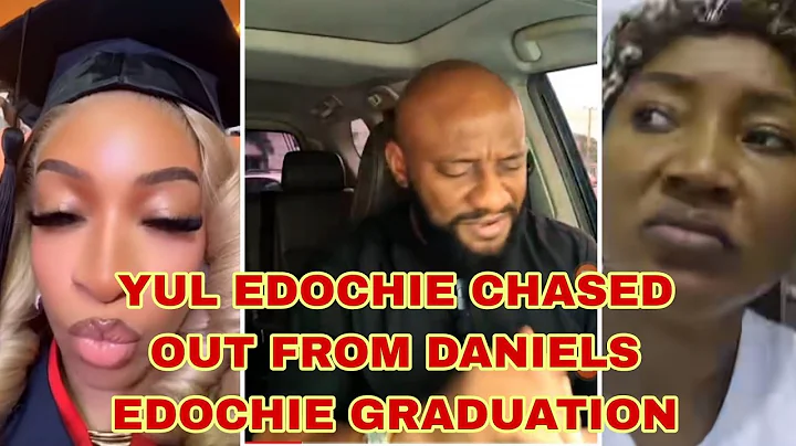 YUL EDOCHIE CHASED FROM HIS DAUGHTER DANIELLA EDOCHIE GRADUATION 