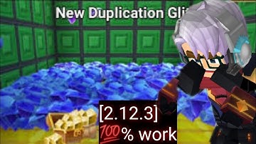 New Duplicate Glitch in Skyblock (Blockman go)[2.12.3]