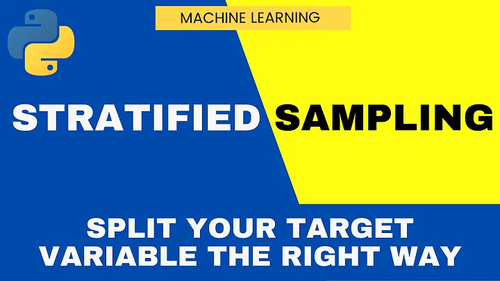 Stratified Sampling to Split Train Test Validation Data | Machine Learning