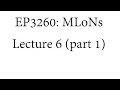 Lecture 6 part 1: ADMM (basic definitions and properties)