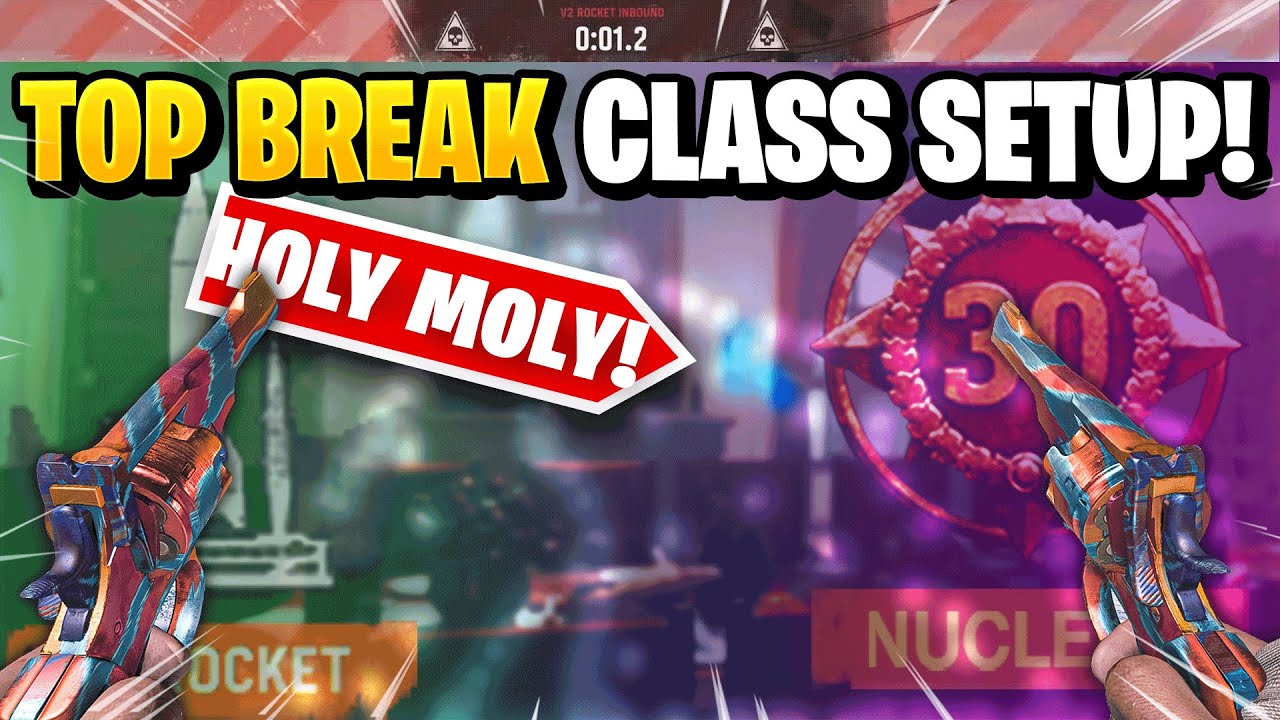 the 1 SHOT SHOTGUN PISTOL😱 BEST TOP BREAK CLASS is CRAZY on VANGUARD (Best Top Break Class Loadout)