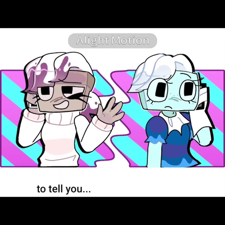 got something to tell you | this isn't a ship video |FT:Brusha & Tisha| #edit#dandysworld#animation