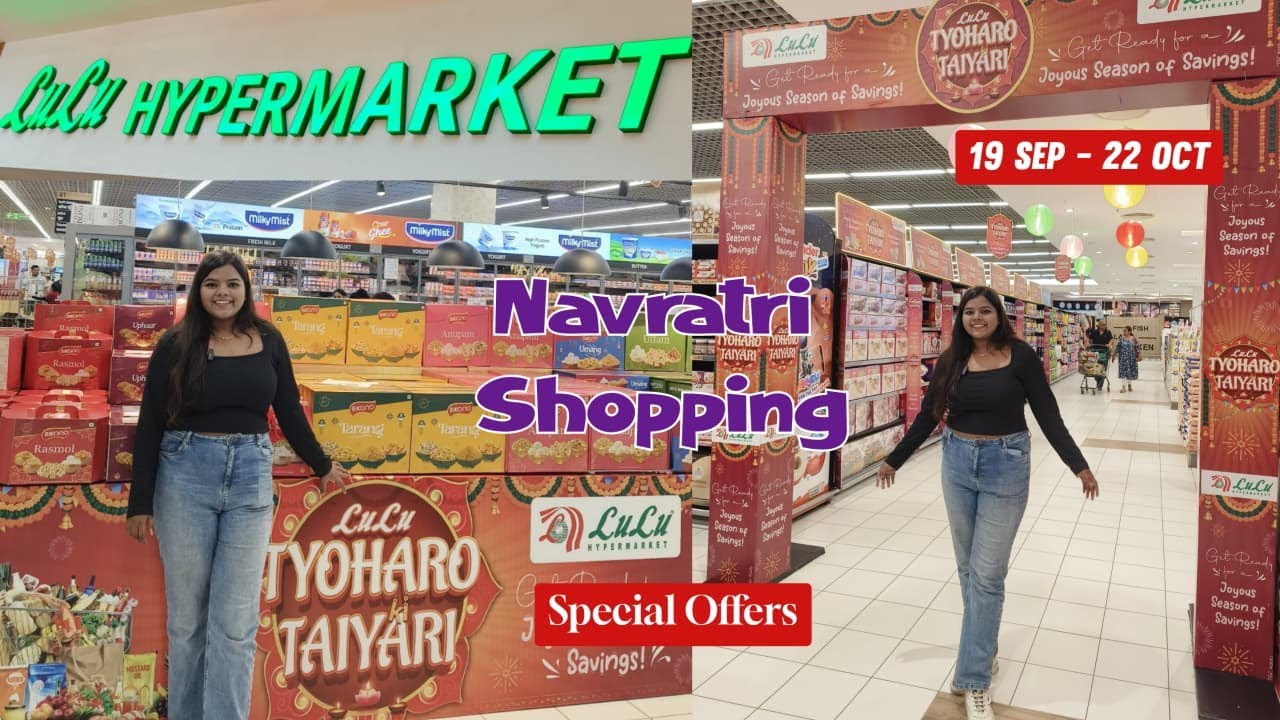 Lulu Mall Navratri Sale 2025 | Lulu Hypermarket Lucknow | Lulu Mall Offers Today | Shop and Win