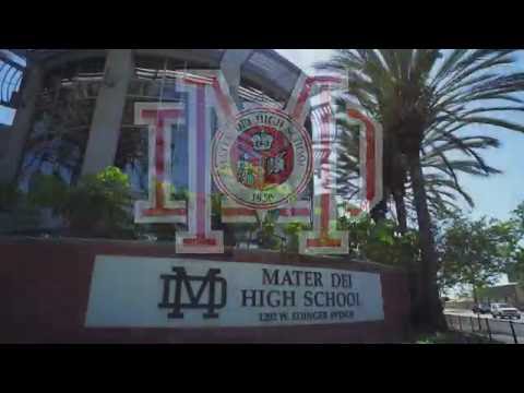 Aerial Tour of Mater Dei High School Campus