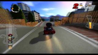 ModNation Racers - Boardwalk - Taking Down Skidplate & Finishing 1st