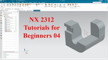 Siemens NX-tutorials voor beginners | NX 2312 | tutorial-04