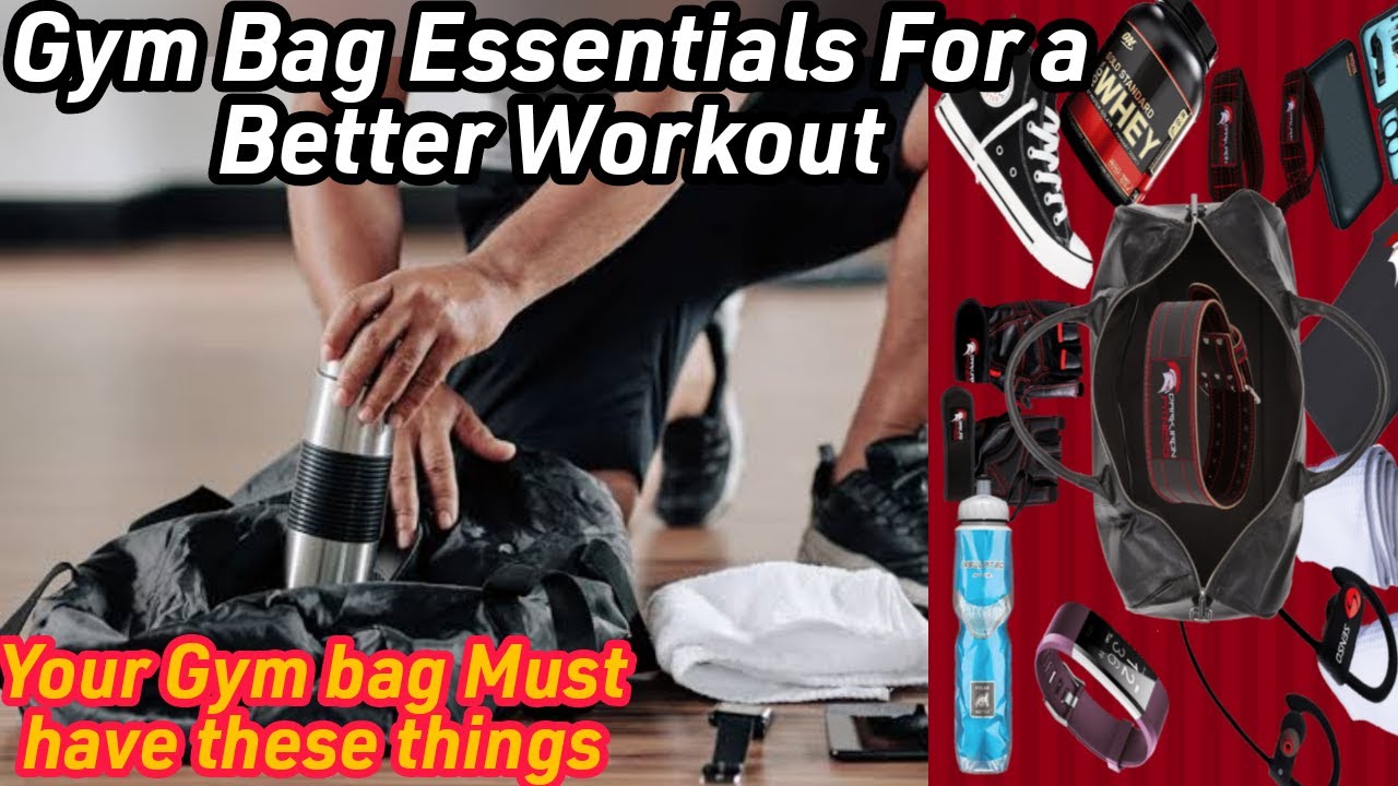 Gym Bag Essentials | Workout Essentials that you Need in Gym Bag | What ...
