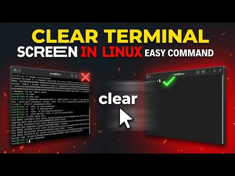 How to Clear Terminal Screen in Linux (Easy Command)