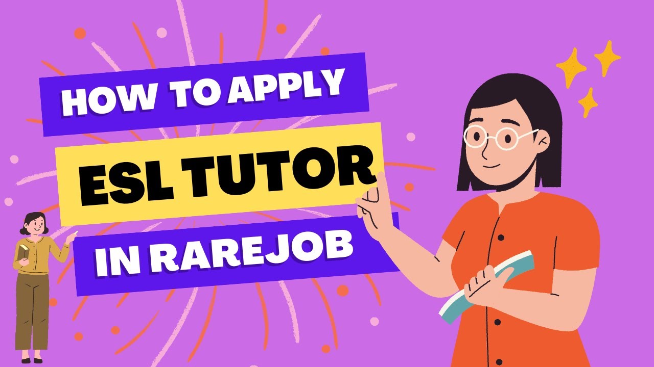 Rarejob Application Process How to Apply ESL Tutor in RareJob - YouTube