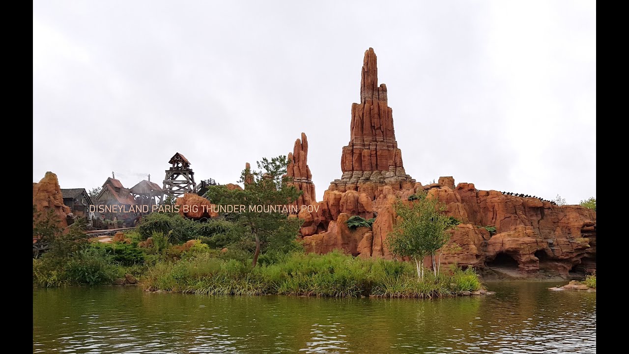 Disneyland Paris, Big Thunder Mountain Roller Coaster GoPro POV