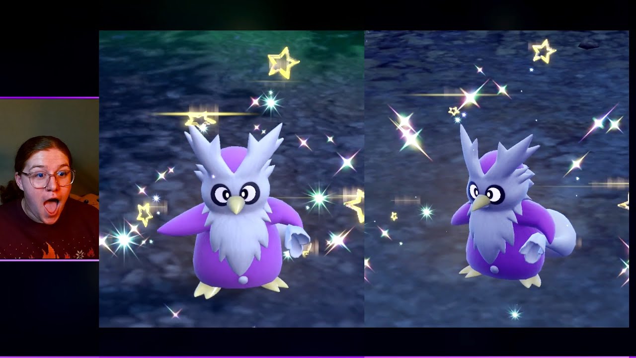 Two Shiny Delibird APPEAR from a Mass Outbreak in Pokémon Violet The