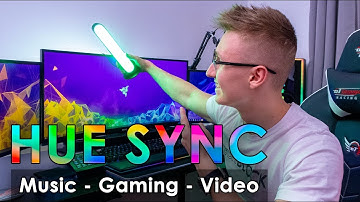 Philips Hue Sync - Reactive Music, Gaming, & Video Modes!