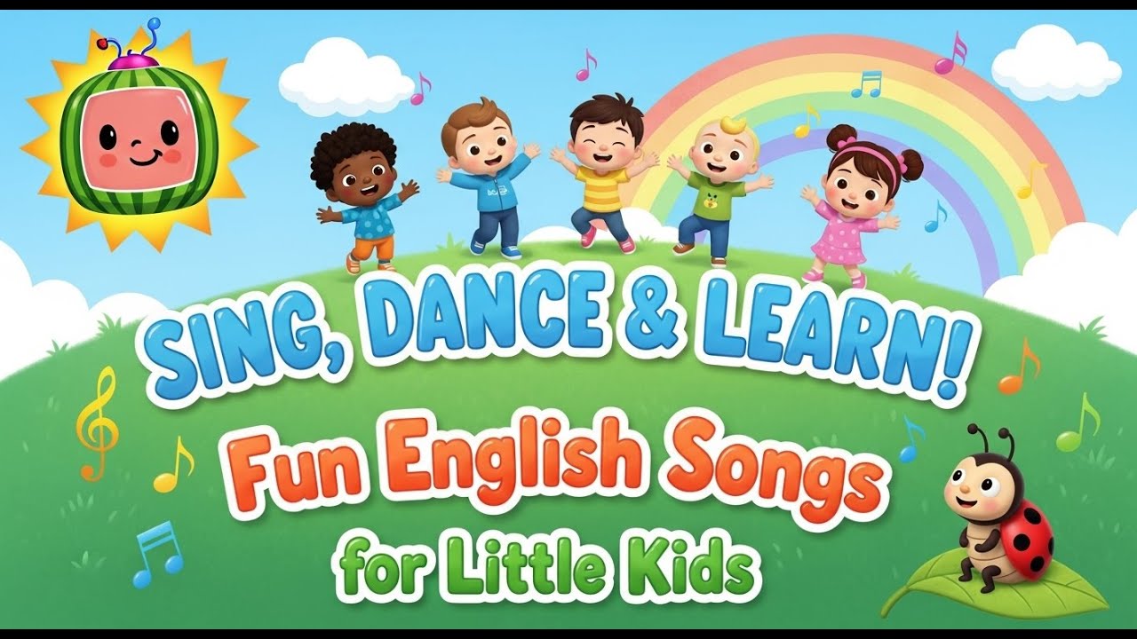 🎶 SING, DANCE & LEARN! Fun English Songs for Little Kids 👶🧒🎉 - YouTube