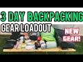 3 day Backpacking GEAR LIST---best NEW backpacking gear 2020