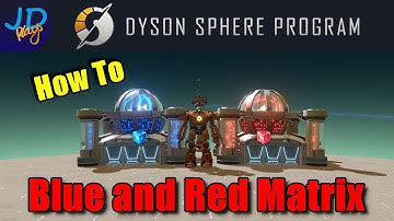 How to Red & Blue Cube Ratio Builds 🤖 Dyson Sphere Program 🤖  Tutorial, New Player Guide, Science