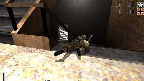 Quake2: DDay Mod Invade7 Furherbunker Map - Team Kill Party