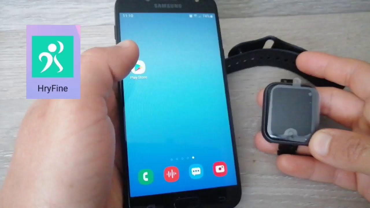Comment connecter sa montre connecté sport rapidement avec l'application Hryfine