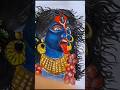 Powerful Maa Kali Painting | Divine Goddess Art #shorts #youtubeshorts #makali #painting #art #viral