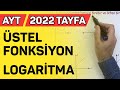 ÜSTEL FONKSİYON / LOGARİTMA #AYT2021