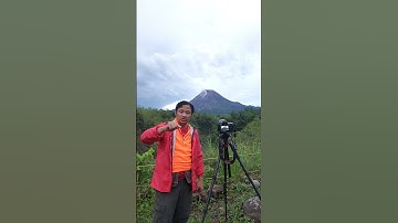 Report from Merapi Volcano with Lava Avalanches
