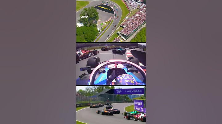 #Colapinto, Albon y Hulkenberg. Pelea epica de Franco en la salida, de la #F1, Canadá 2025 #alpine