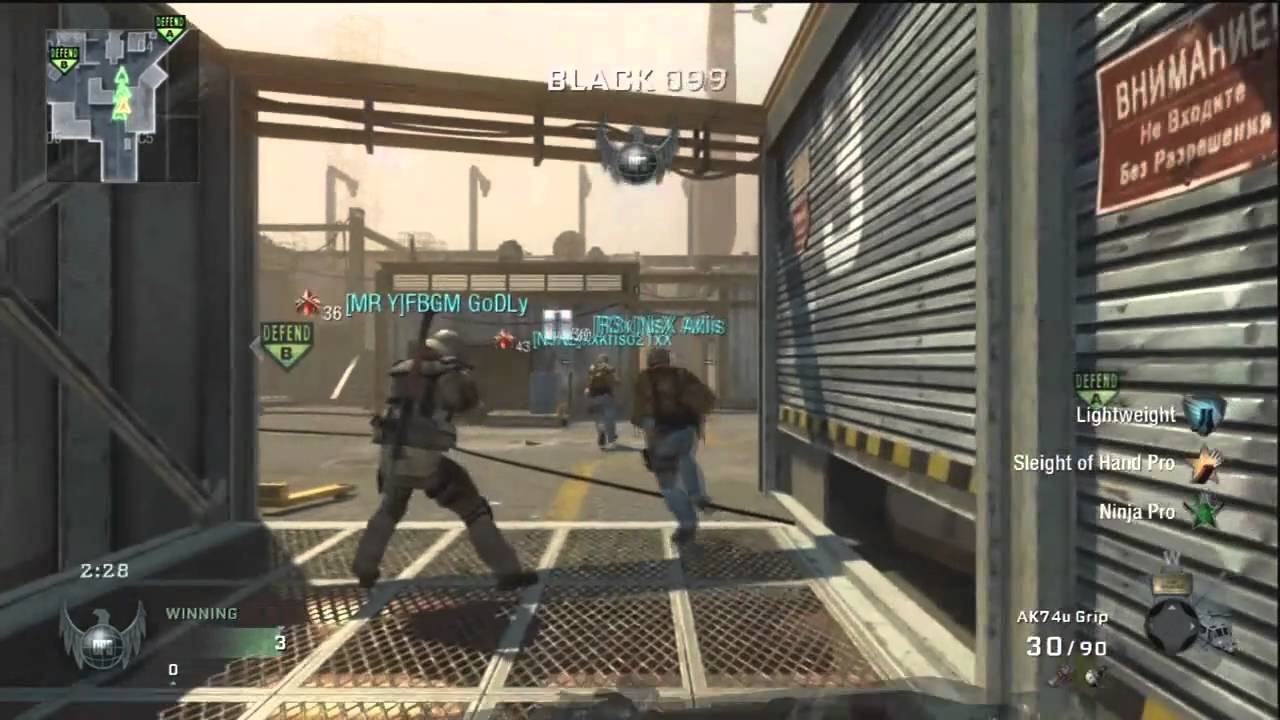 Black Ops: 17-1 Search and Destroy - Rush! Rush! Rush!