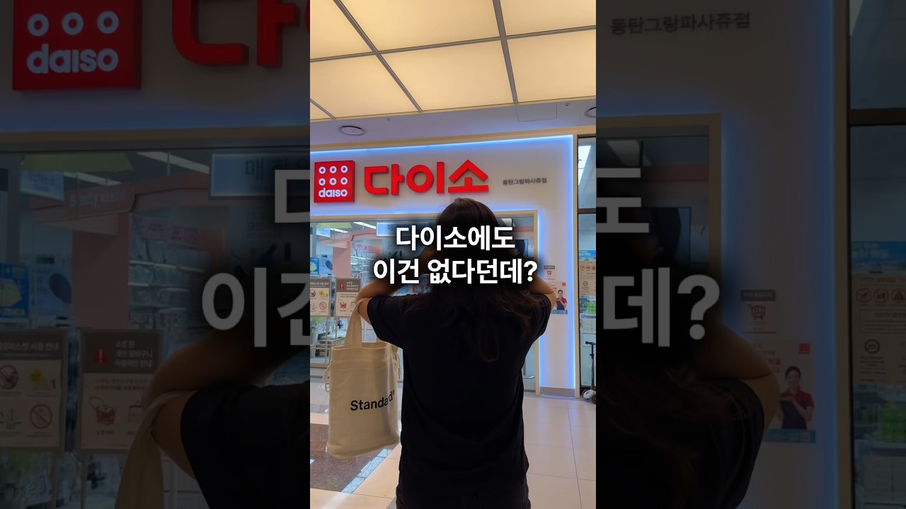 다이소에도 이건 없다던데? #정리파우치