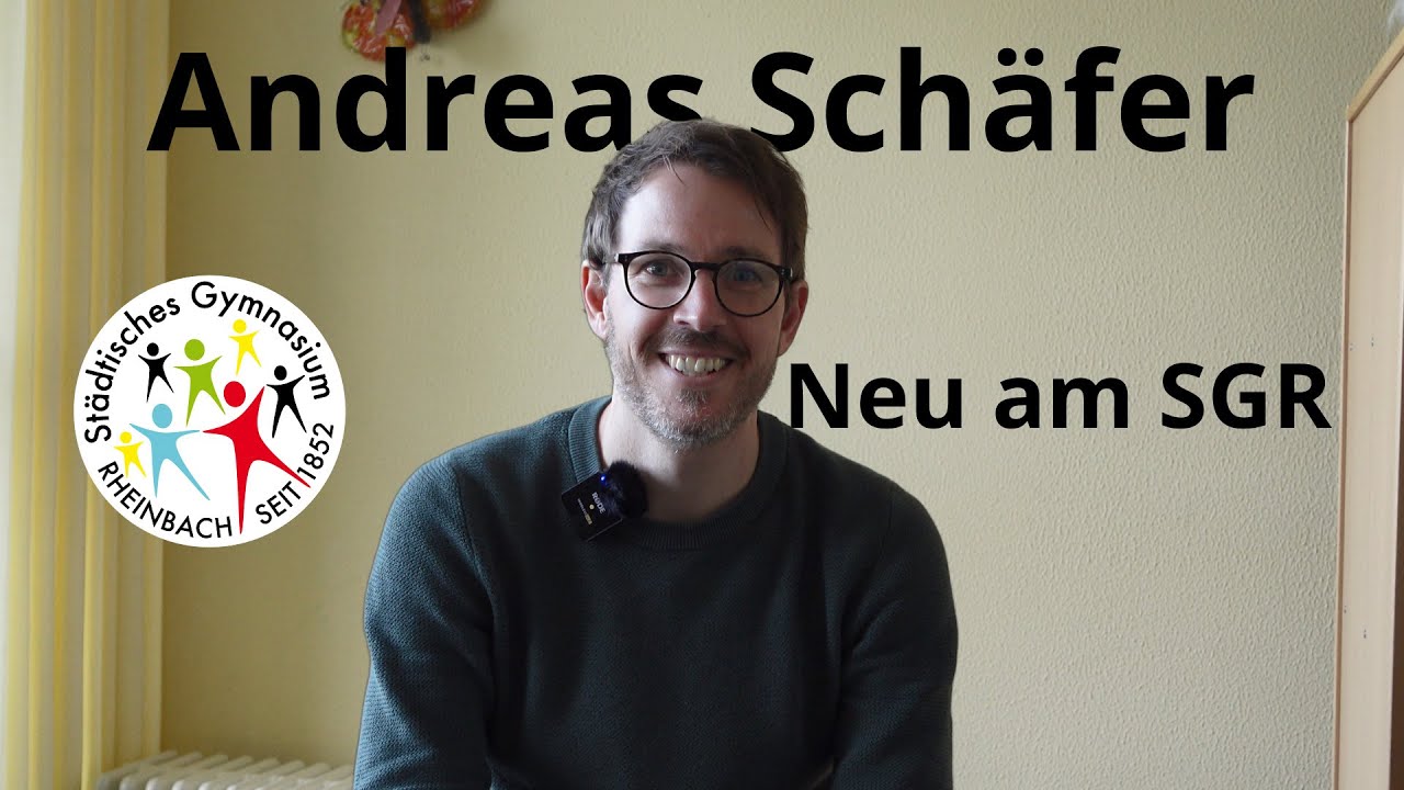Neu am SGR: Andreas Schäfer | Städtisches Gymnasium Rheinbach