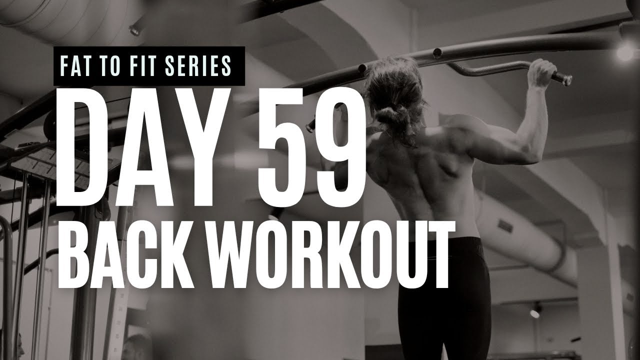 Day 59/100 | Back workout | Fat To Fit Series - YouTube