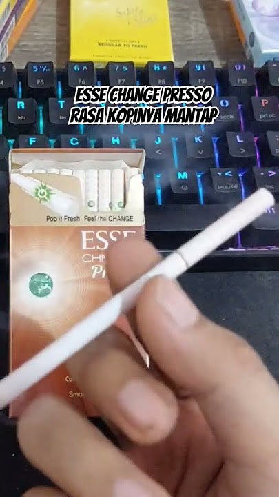 esse change presso rasa kopi enak #manchester #rokok #import #signature #batam #unboxing