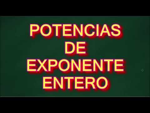 Video: ¿Qué es un exponente entero?