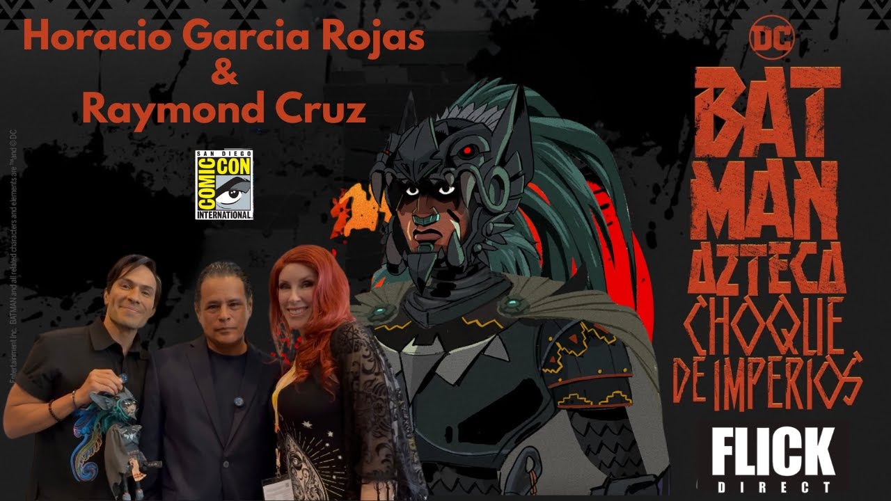 Batman Azteca SDCC Interview | Horacio Rojas & Raymond Cruz - YouTube