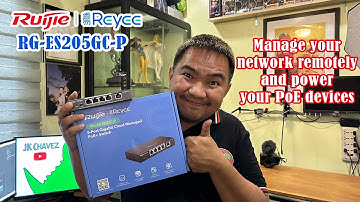 Ruije Reyee RG-ES205GC-P: 5 Port Gigabit Cloud Managed PoE+ switch | JK Chavez