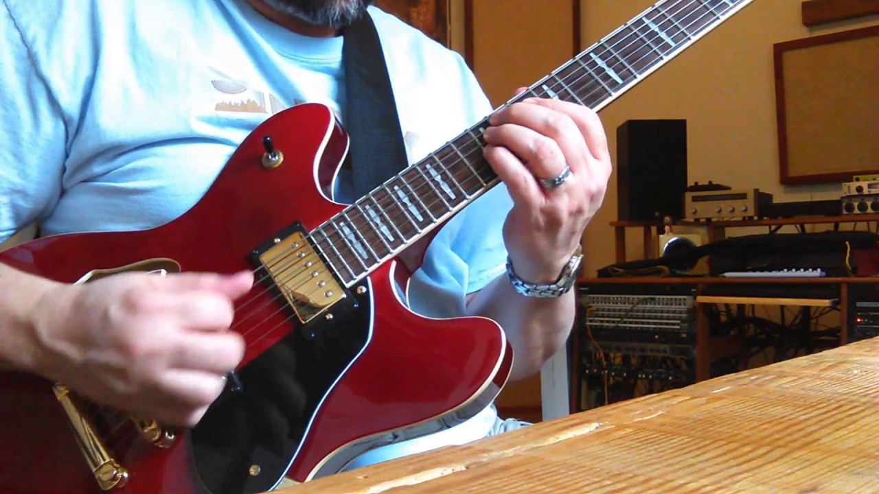 Jazz swing improvisation: I - VI - ii - V in C - YouTube