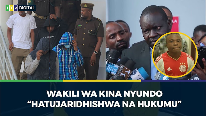 WAKILI WA KINA NYUNDO AFICHUA YALIYOJIRI MAHAKAMANI "HATUJARIDHISHWA NA HUKUMU."