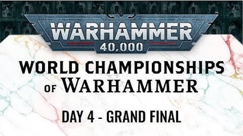 Warhammer 40,000 - Semi-Final - World Championships of Warhammer: Emperor