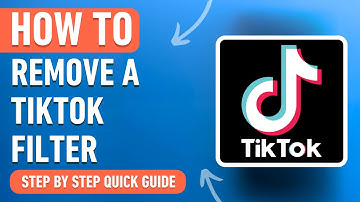 How to Remove a Tiktok Filter [2024] Easy Tutorial