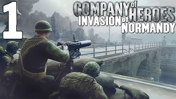 Company of Heroes Invasion of Normandy Part 1 Omaha Beach