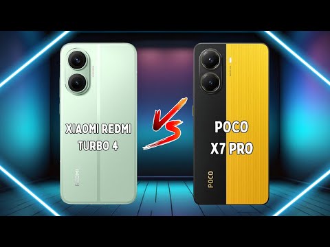 REDMI TURBO 4 PRO VS POCO X7 PRO COMPARISON