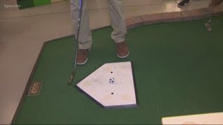 Check out The Birdie Time Pub for golf and drinks