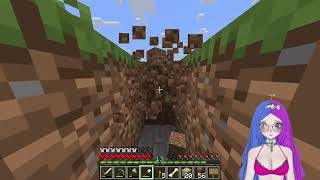 ASMR Minecraft (Pt.3) with 3DIO ear eating sounds 